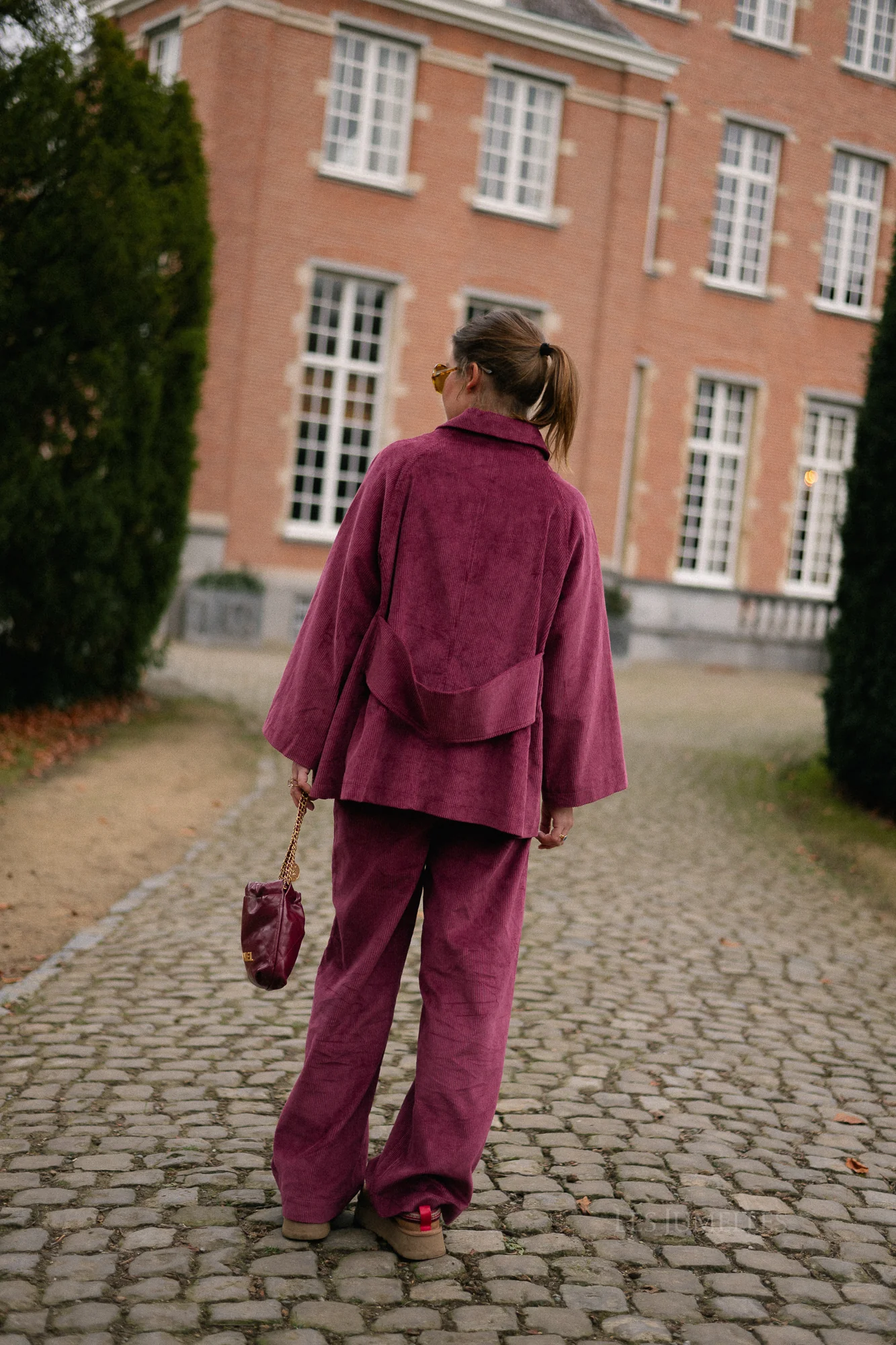 Bobbie jacket aubergine - Image 12