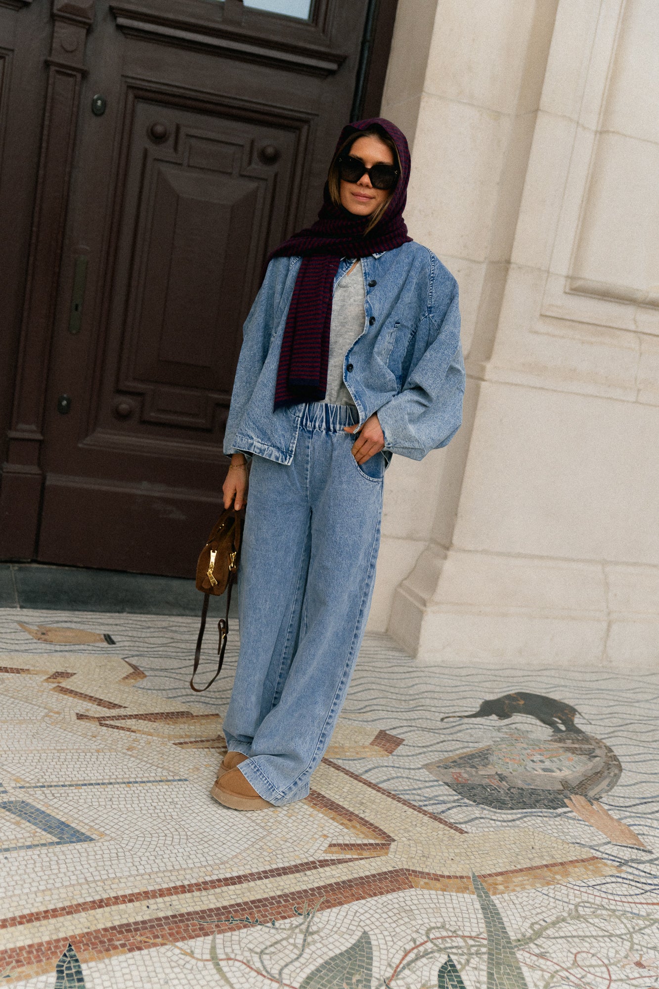 Norma pants light blue denim - Image 8